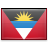Antigva ir Barbuda flagge .ag