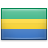 Gabon flag .ga