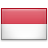 Indonēzija karogs .id