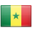 Senegalas flagge .sn