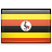 Uganda karogs .ug